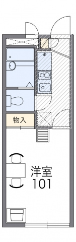 【間取り】 | コーポ御代川Ⅱ