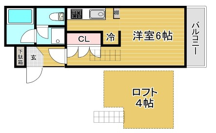 ベルグリーン熊内の間取り