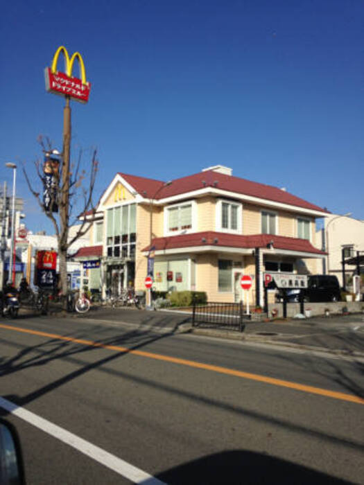 箕面市牧落３丁目のアパートの周辺