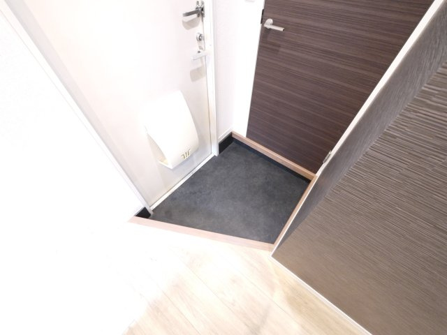 フレグランスＵの玄関|収納もある玄関です