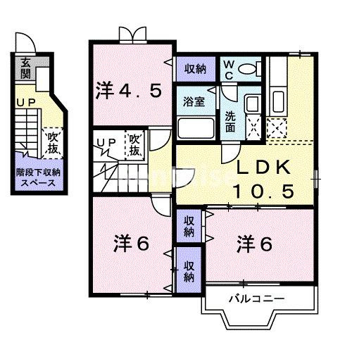 さくらＡの間取り