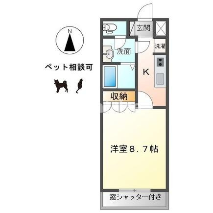 シャンピア山王浦の間取り|間取図