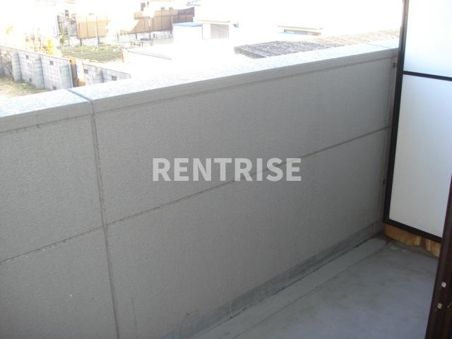 プチ・桃のバルコニー|ベランダ