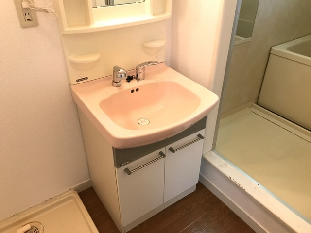 メゾンエクセルⅡの洗面所|洗髪洗面化粧台