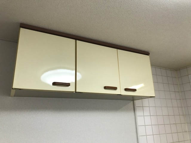 メゾンエクセルⅡのキッチン|キッチン吊戸棚