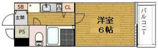 【間取り】 | エスティライフ梅田新道
