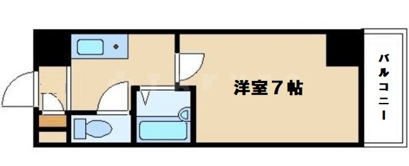 【間取り】 | アバンダンス天神橋