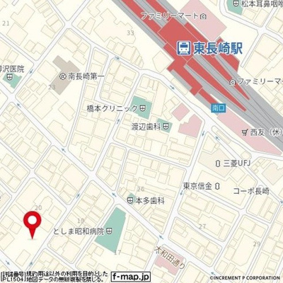 【地図】 | ソシエ東長崎
