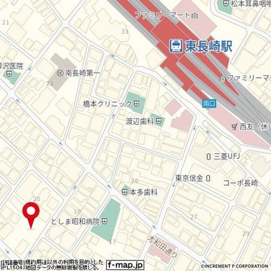 【地図】 | ソシエ東長崎