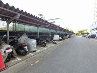【その他共用部分】 | バイク置場です。