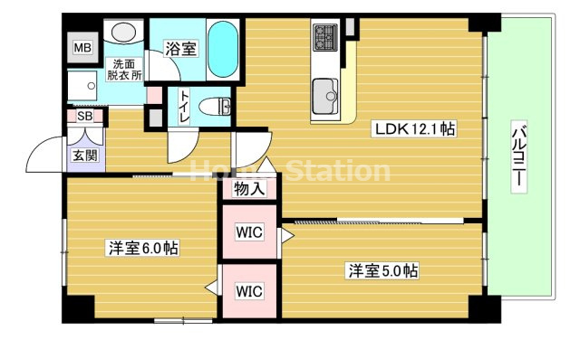 【間取り】 | コゥジィコート御幣島駅前