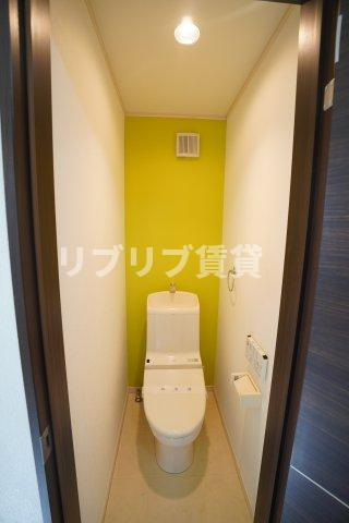ハウスカーマインのトイレ