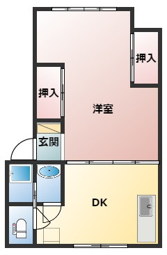 ハイムエビスの間取り