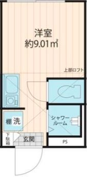 Shanti Casa四谷若葉の間取り|Shanti Casa四谷若葉