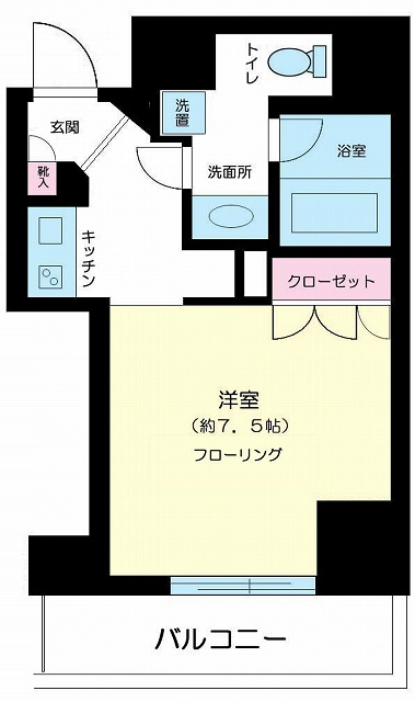 ボンナチュール入谷の間取り