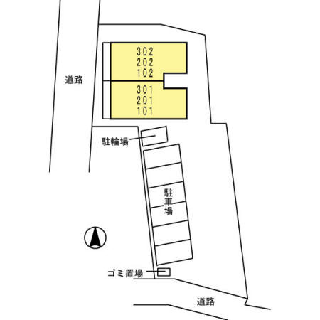 リーベン　バウムの区画図