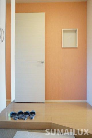 リーベン　バウムの玄関