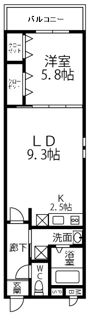 フジレジデンスの間取り