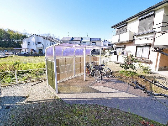 サニーコートBのその他共用部分|駐輪場です