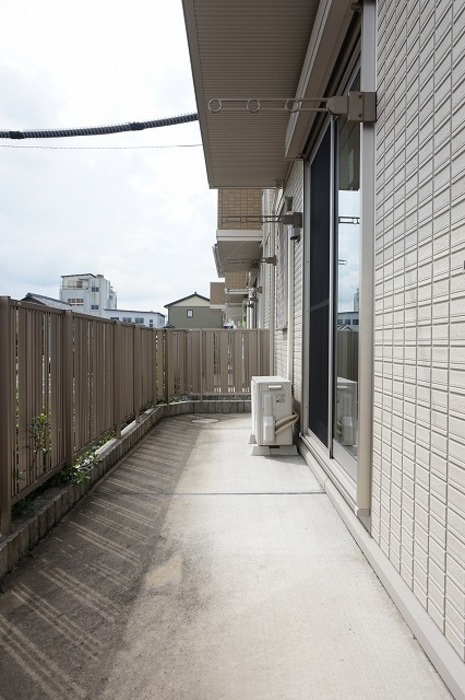 ミント Ａのバルコニー
