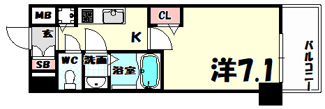 【間取り】 | プレサンス三宮ポルト