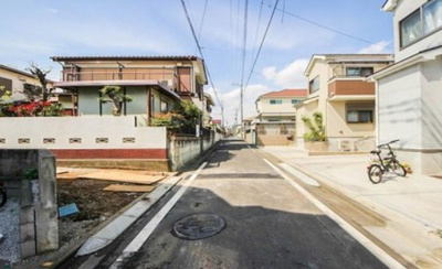 【前面道路含む現地写真】 | 萩山町8期 | 東側約4ｍ道路