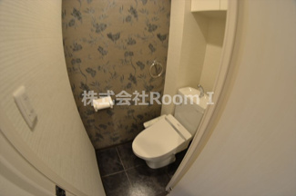 【トイレ】 | アクティ北浜 | 落ち着いた色調のトイレです