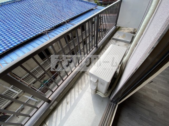 ノーブル国分のバルコニー