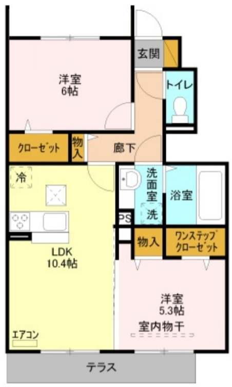 メゾン ブランシェの間取り