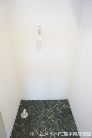 熊本市南区田井島３丁目の賃貸マンションの洗面所