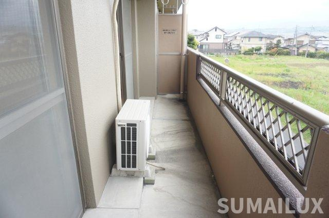 グランディールさくらのバルコニー