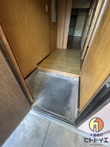 池田ハイツⅠの玄関