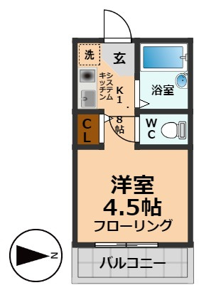 【間取り】 | サンハイム小川