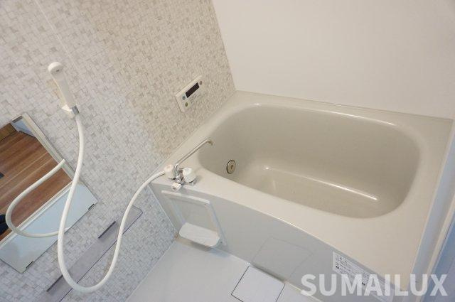 熊本市北区清水東町の賃貸マンションの浴室