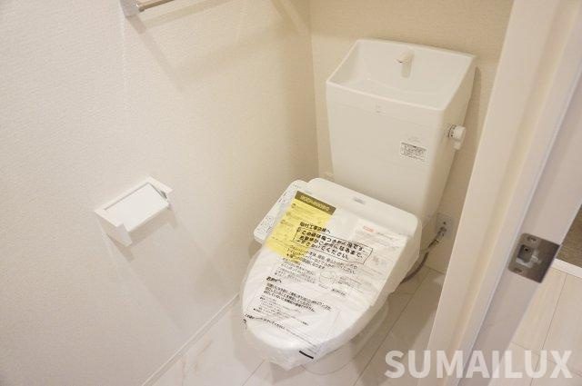 熊本市中央区黒髪６丁目のアパートのトイレ