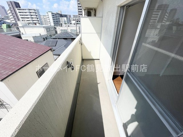 ヴァンスタージュ大阪城EASTのバルコニー