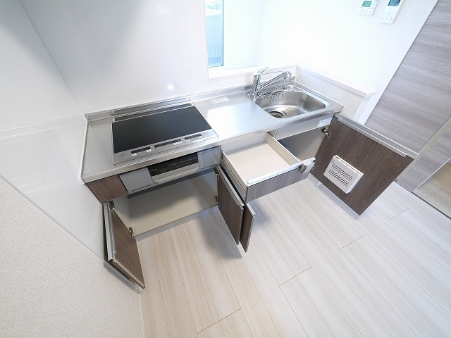 アージュⅠのキッチン|キッチンでお料理をお楽しみください