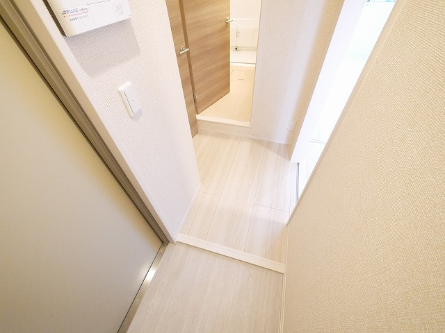 アージュⅠの玄関|きれいな玄関です