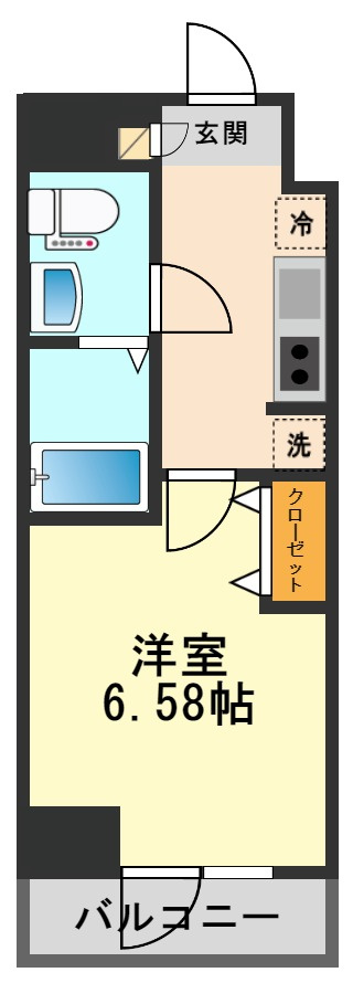 SQUARE CITY新小岩の間取り