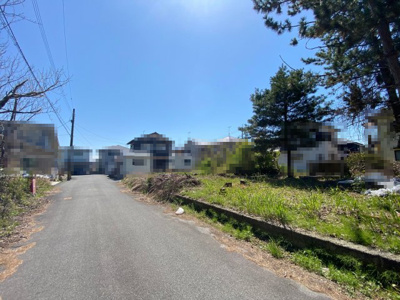 【前面道路含む現地写真】 | 高島市新旭町藁園2435-26　売土地(建築条件付)