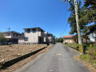 【前面道路含む現地写真】 | 高島市新旭町藁園2435-26　売土地(建築条件付)