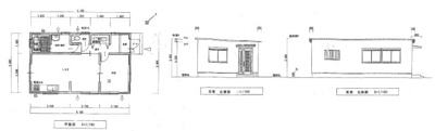 【土地図＋建物プラン例】 | 高島市新旭町藁園2435-26　売土地(建築条件付)