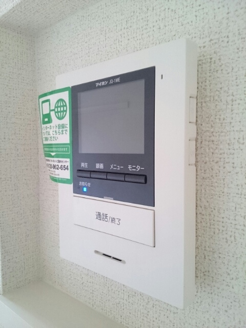 今治市東門町６丁目のアパートのセキュリティ