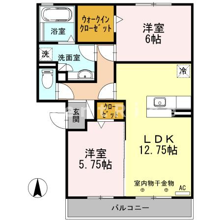 エスペランサの間取り