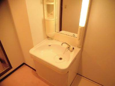 Du四条（ドゥ四条）の浴室|独立洗面台