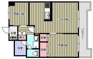 【間取り】 | グリーンハイム海田