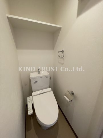 ALZA松ヶ枝のトイレ|清潔感のあるトイレです