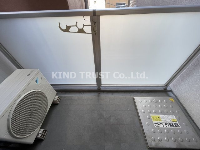 ALZA松ヶ枝のバルコニー|バルコニーがあります