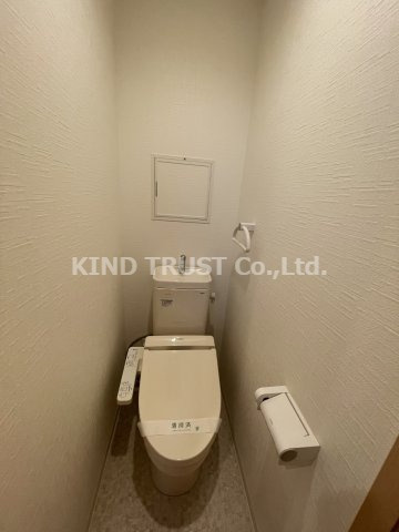 ラ・フォルム与力レジデンスのトイレ|清潔感のあるトイレです