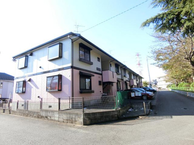 【外観】 | ザ・パークサイドA | 東急田園都市線「藤が丘」駅より徒歩圏内♪1フロア2住戸の2階建てアパート♪コンビニやドラッグストアが近くて便利な住環境です◎
